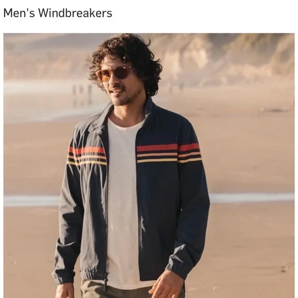 Marine Layer Freeman Stretch Twill Windbreaker Size XXL - Picture 7 of 9